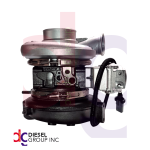 REBUILT 14.0L #5352845 TURBO DETROIT DIESEL TRUCK SERIES HE531V - WITH OEM ACTUATOR HOLSET INCLUDED - Image 2